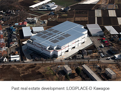Past real estate development :LOGIPLACE-D Kawagoe